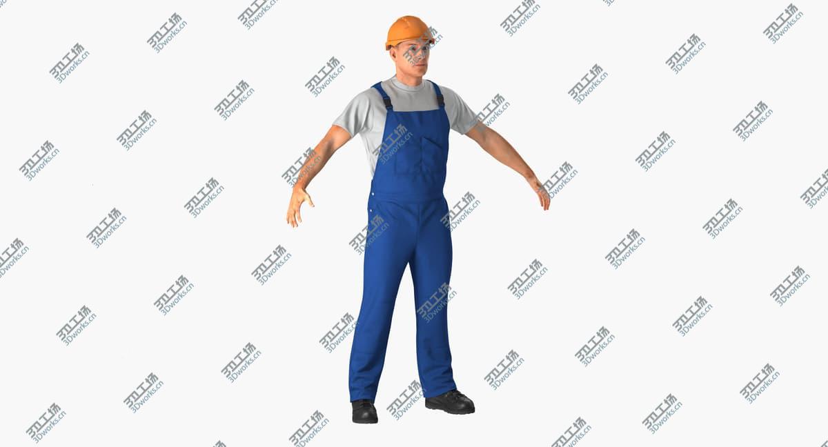 images/goods_img/202105072/Construction Worker Rigged for Cinema 4D 3D model/2.jpg